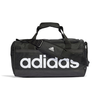 Borsone sportivo nero da palestra adidas Essentials Linear Small, Brand, SKU a741000077, Immagine 0